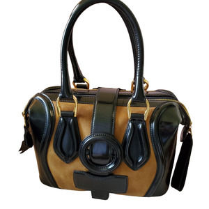 Balenciaga Doctor Bag-Black Brown Handbag Medium Leather Tote-Vintage Luxury